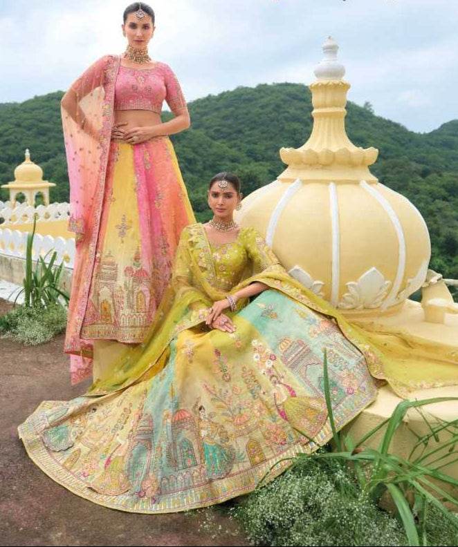 Silk Embroidered Lehenga for Elegant Traditional Wear - MYLUXURY LANE ENTERPRISE
